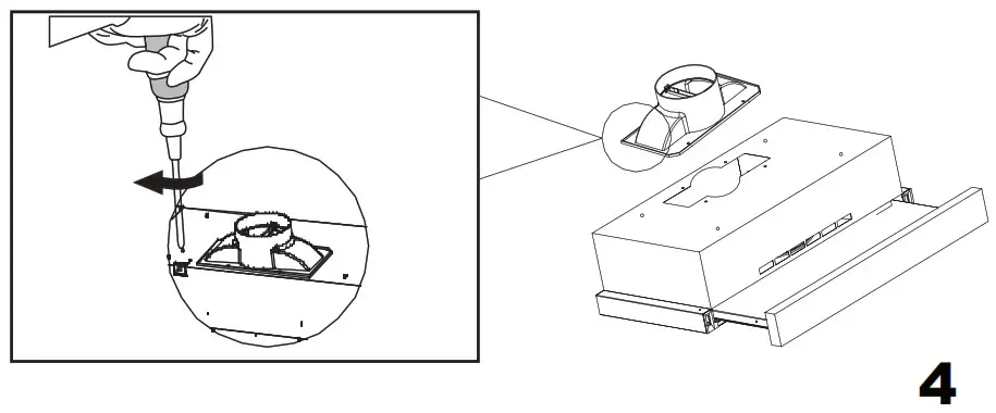 iLVE FR90-2 Slide Out Range Hood - Installation 1