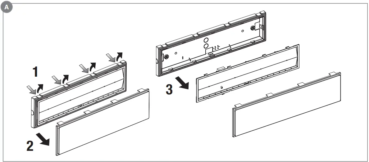 Beghelli-334900784-Ticinque -LED TR Wall-Mounted Ceiling-Emergency-Light-FIG3