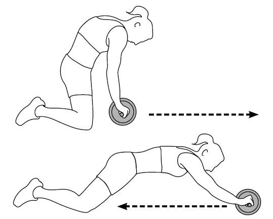 ALDI Muscle Trainer AB Power Wheels Roller Machine 2
