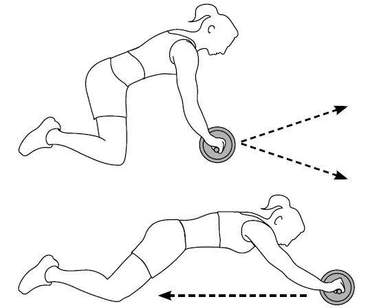 ALDI Muscle Trainer AB Power Wheels Roller Machine 3