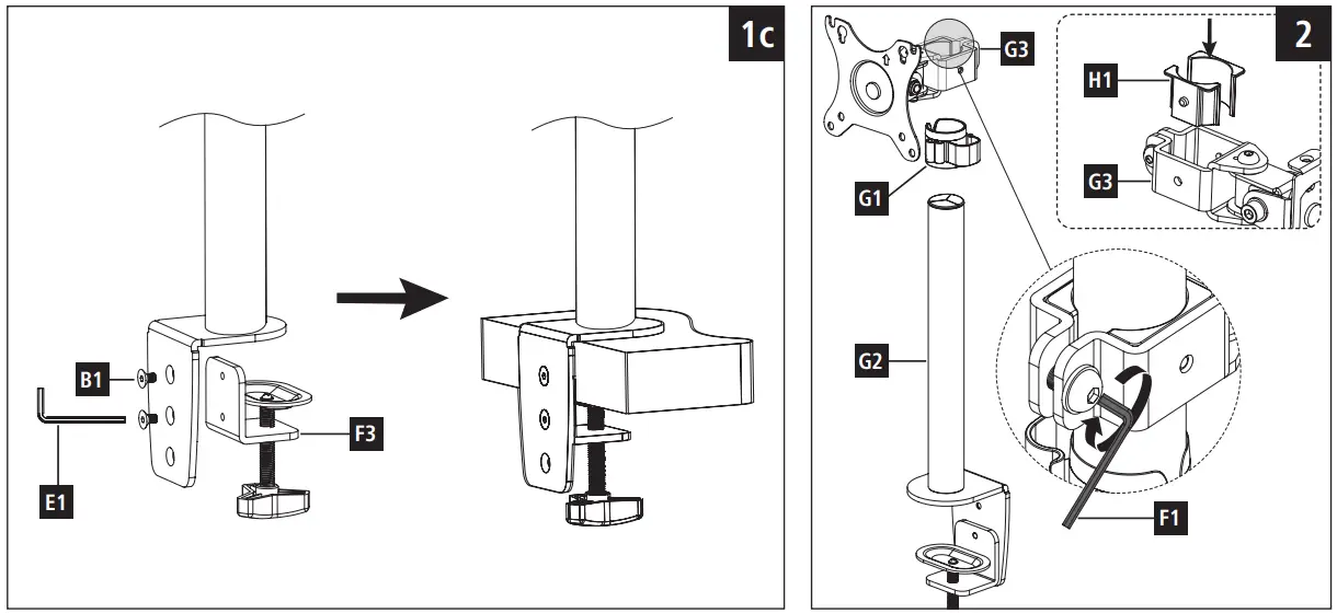 hama 00118489 Monitor Arm - fig 2