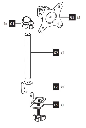 hama 00118489 Monitor Arm - fig