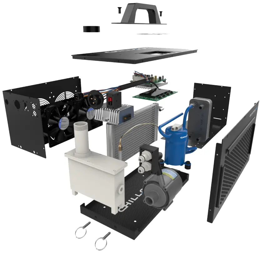 Cooler Driver Cooling System