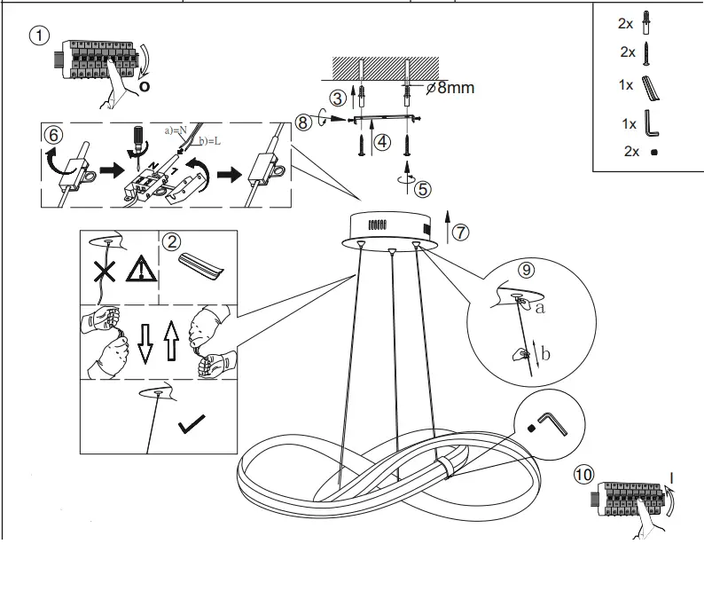 Paul-Neuhaus-8291-LED-Pendant-Light-FIG-2