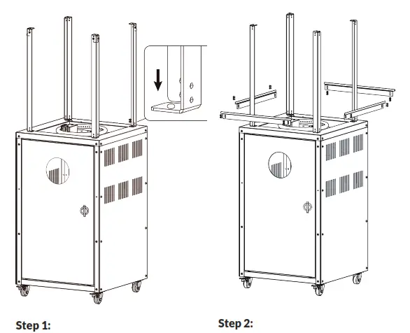blumfeldt 10034280 Flagranti Propane Patio Heater - Required Tools