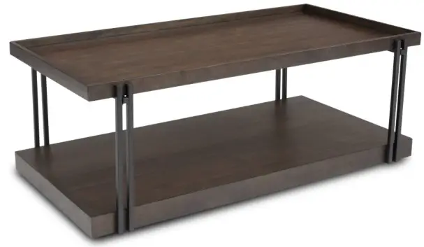 FLEXSTEEL Prairie W1011 Living Room Rectangular Coffee Table - Prairie