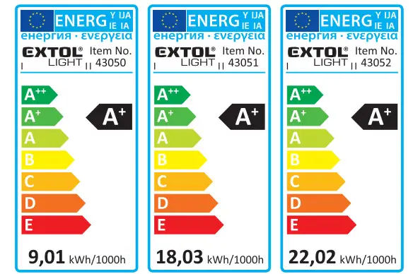 EXTOL LIGHT 43050 LED Fluorescent Lamp - Figure 5
