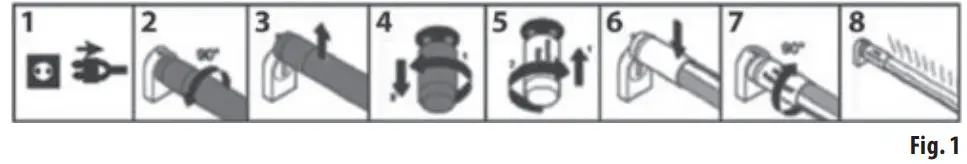 EXTOL LIGHT 43050 LED Fluorescent Lamp - part