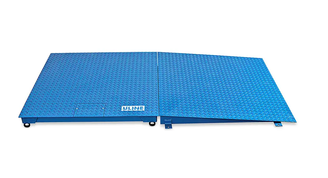 Uline H-7935, H-7936 All-weather Low Profile Floor Scale Installation Guide