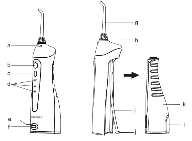 ORACURA Smart Water Flosser - Configuration