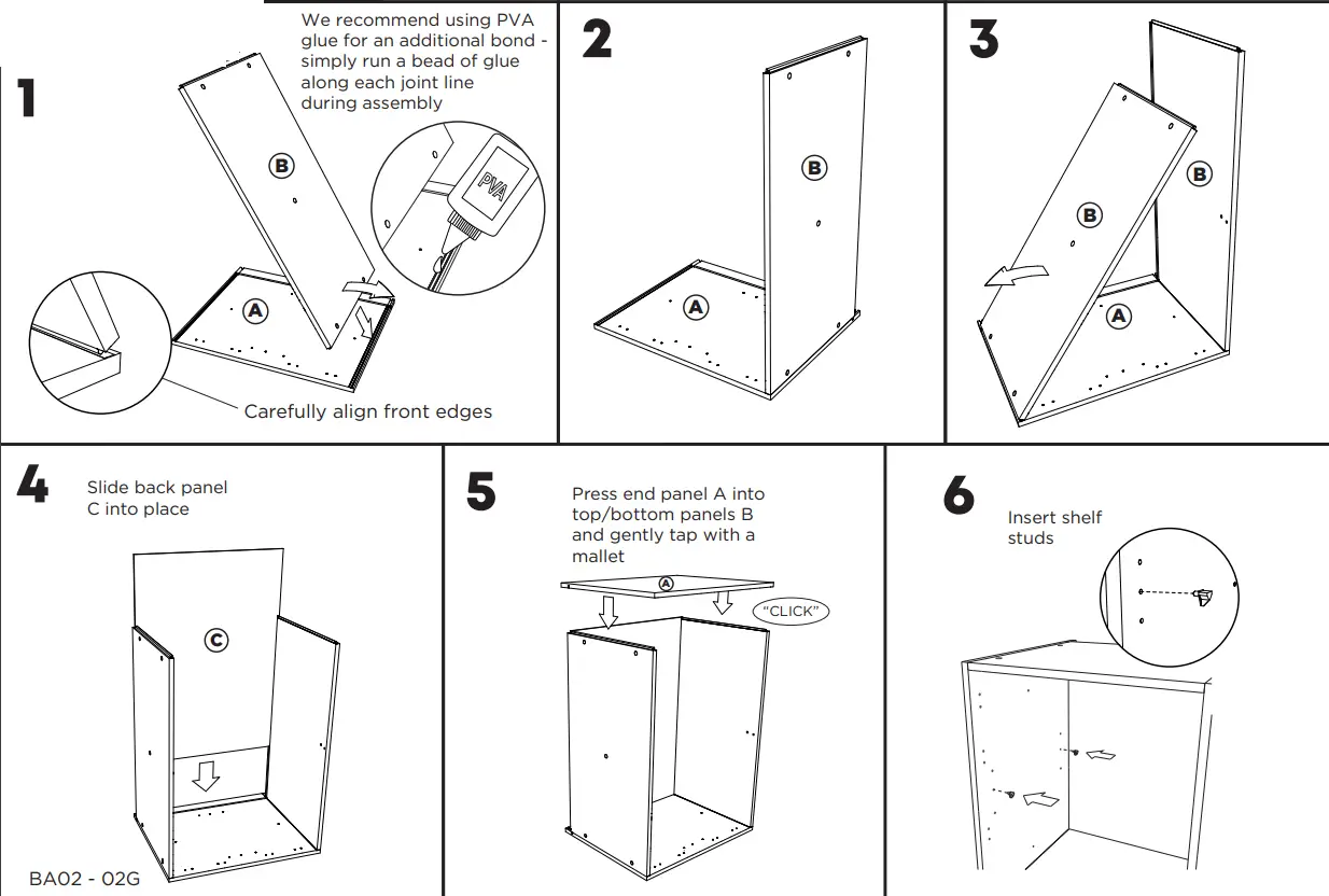 KITCHEN KIT DOCU0034B Double Base Cabinet - fig 2