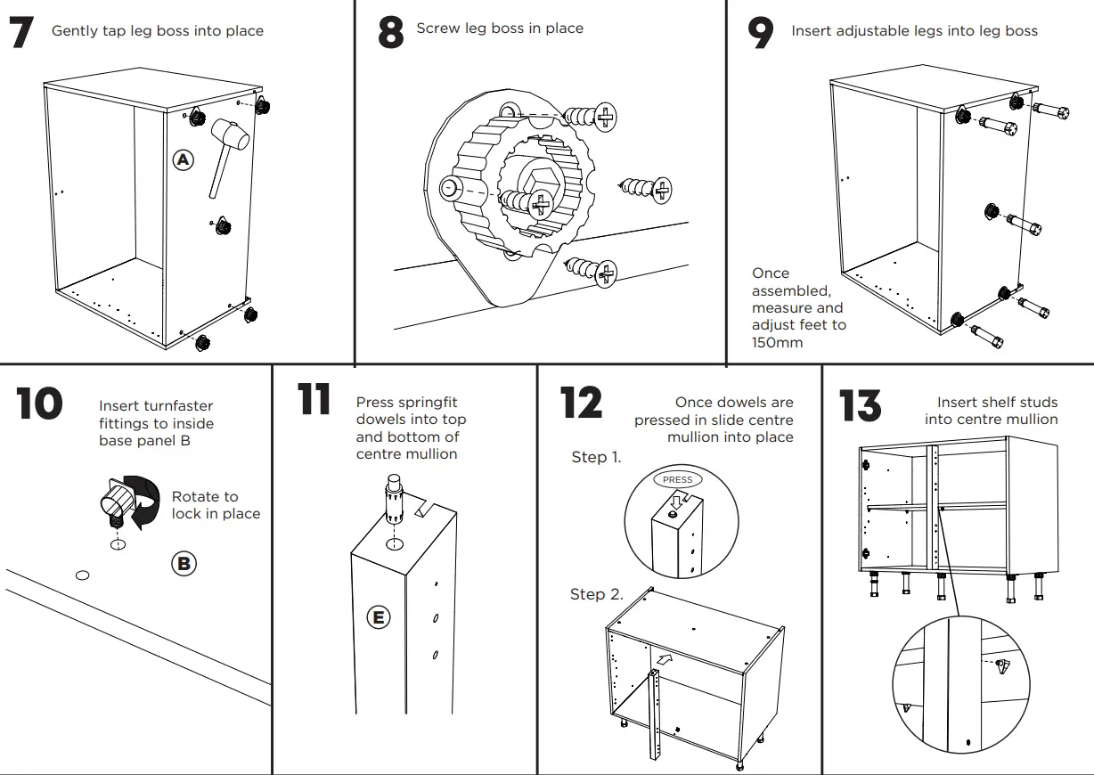 KITCHEN KIT DOCU0034B Double Base Cabinet - fig 3