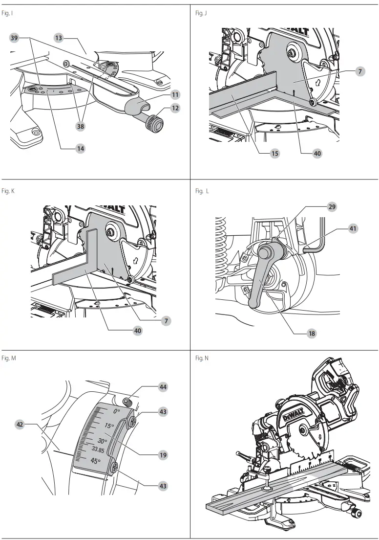 DEWALT DCS777 Cordless FLEXVOLT Mitre Saw - fig 1