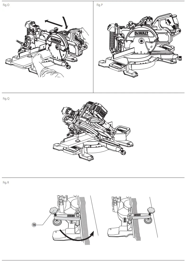 DEWALT DCS777 Cordless FLEXVOLT Mitre Saw - fig 2