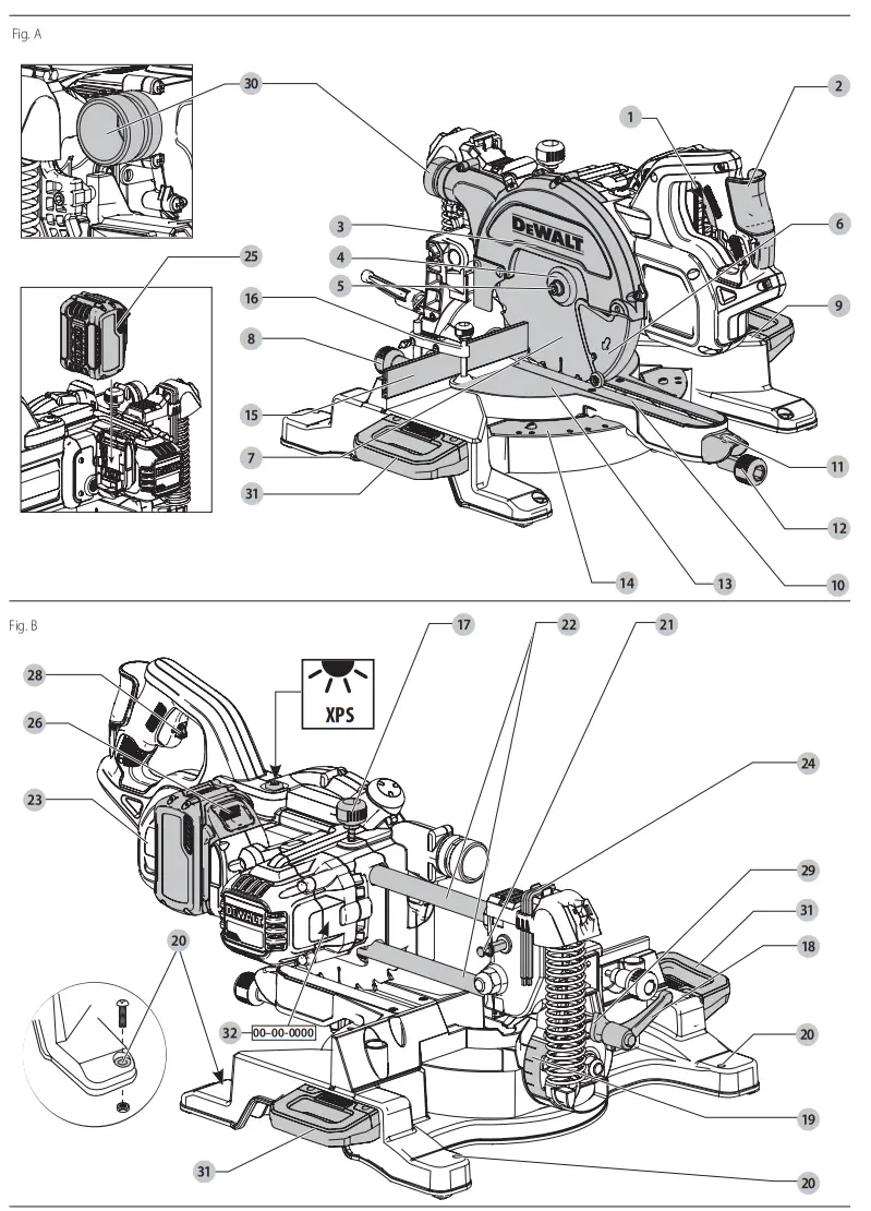 DEWALT DCS777 Cordless FLEXVOLT Mitre Saw