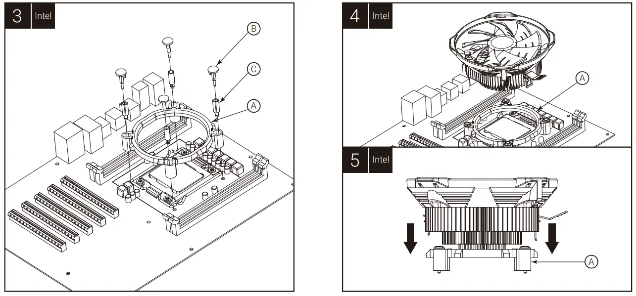 AeroCool BAS Series CPU Air Cooler fig 1