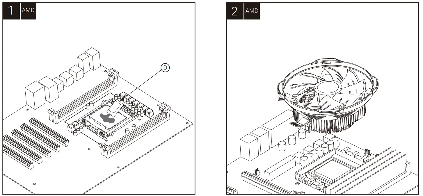 AeroCool BAS Series CPU Air Cooler fig 3