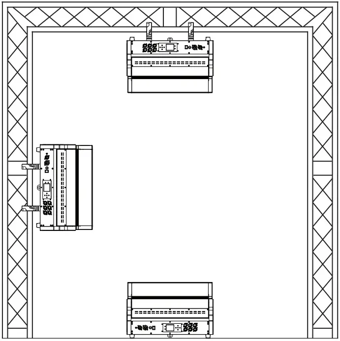 blizzard MystACL Z 10x30W RGBW LED Zoom Bar - Figure 7