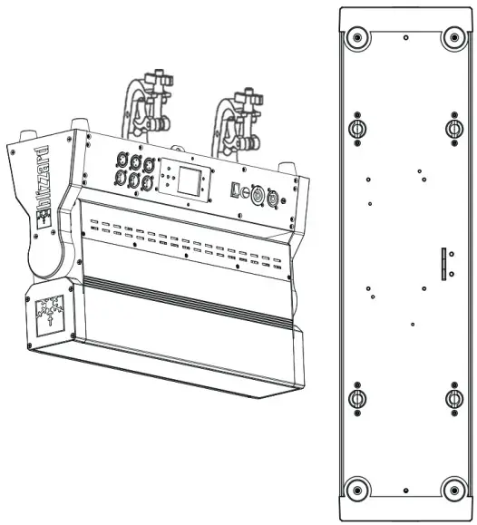 blizzard MystACL Z 10x30W RGBW LED Zoom Bar - Figure 8