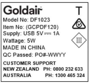 Goldair-GCPDF120-USB-Desk-Fan-1