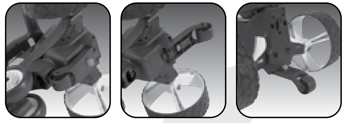 Fourth Foldable Rear Wheel