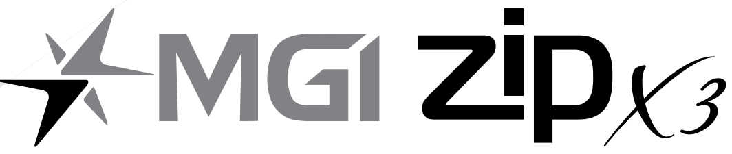 MGI Zip X3 Logo
