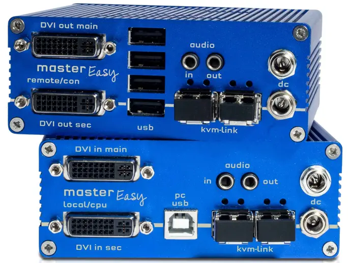 kvm-tec KT-8123 MasterEASY Dual in Fiber