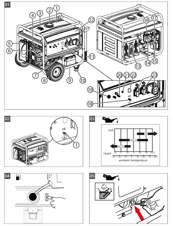 AL-KO 2500-C Power Generator 1