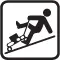 slip hazard icon