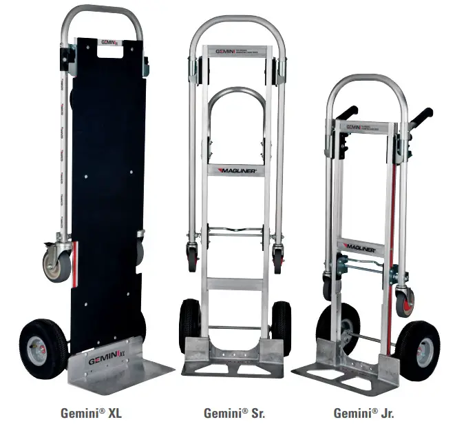 MAGLINER GEMINI Convertible Hand Trucks - Figure 1