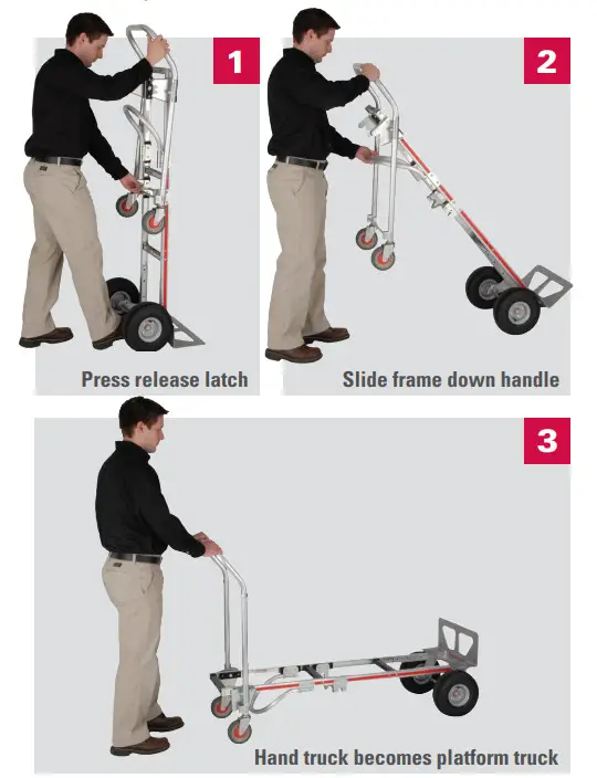 MAGLINER GEMINI Convertible Hand Trucks - Figure 2