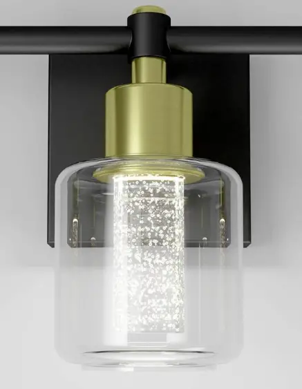 artika VAN1-CG5C-HD2BG LED Vanity Light Champagne Globe1