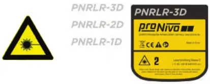 proNIVO Rotary Laser PNRLR G 1D 2D 3D - Figure 1
