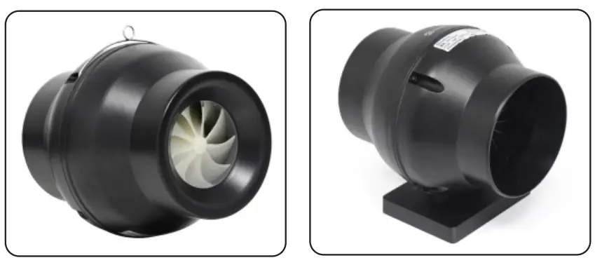 Guangdong Hongguan Electrical Appliance HR 100AE Turbo Inline Fan-fig1