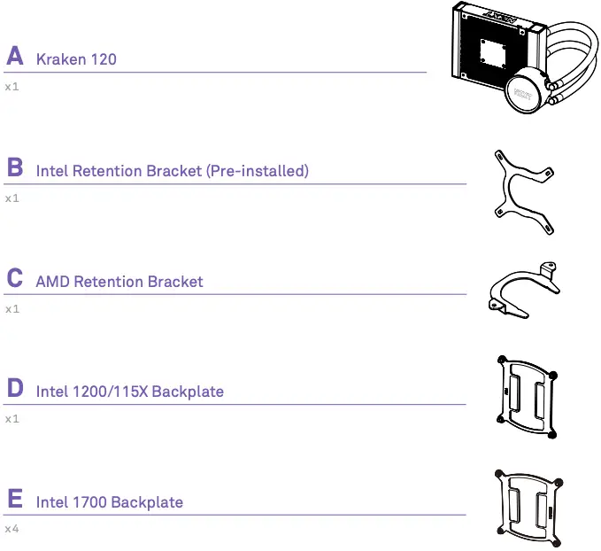 Component List Figure 1