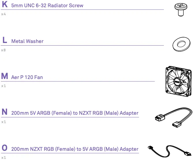 Component List Figure 3