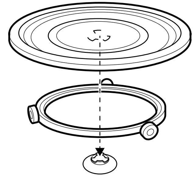 Electrolux EMG20K22B, EMG20K22W Freestanding Microwave Oven fig 3