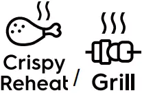 Electrolux EMG20K22B, EMG20K22W Freestanding Microwave Oven icon 3