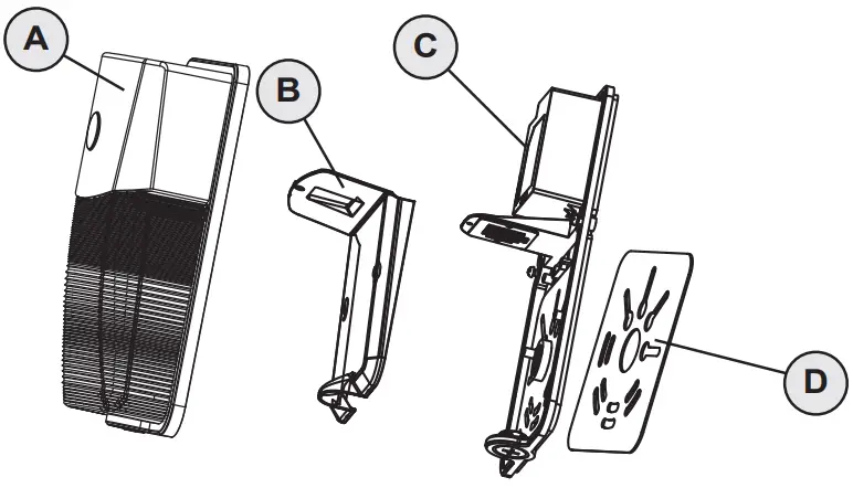ENERGETIC LIGHTING E1WPM Series LED Wall Pack CCT and Wattage Selectable Feature - PACKAGE CONTENTS