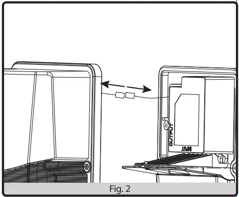 ENERGETIC LIGHTING E1WPM Series LED Wall Pack CCT and Wattage Selectable Feature - connector and set aside