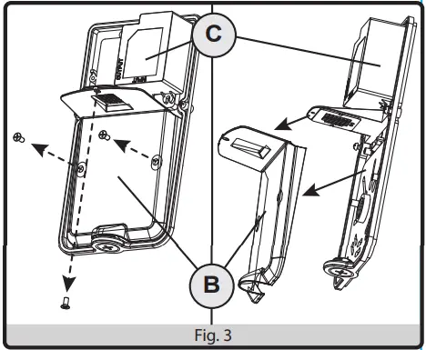 ENERGETIC LIGHTING E1WPM Series LED Wall Pack CCT and Wattage Selectable Feature - screws and reflector