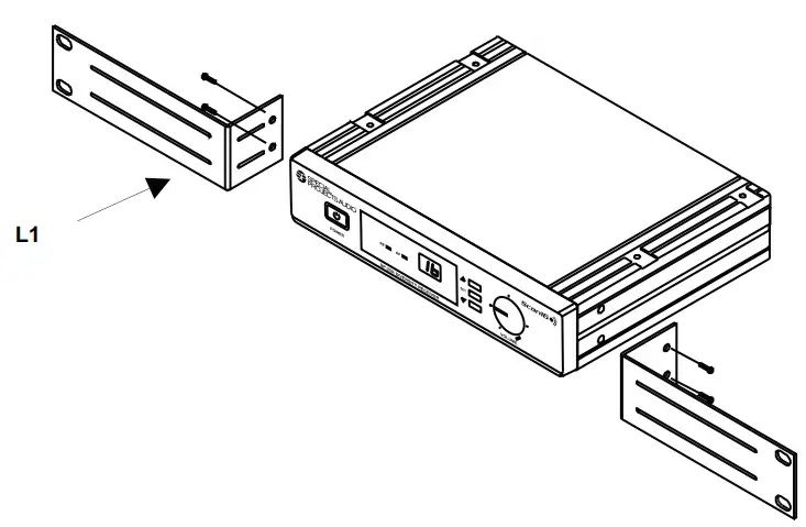 GALAXY AUDIO evo True Wireless Fitness Transmitter - Rackmounting 1