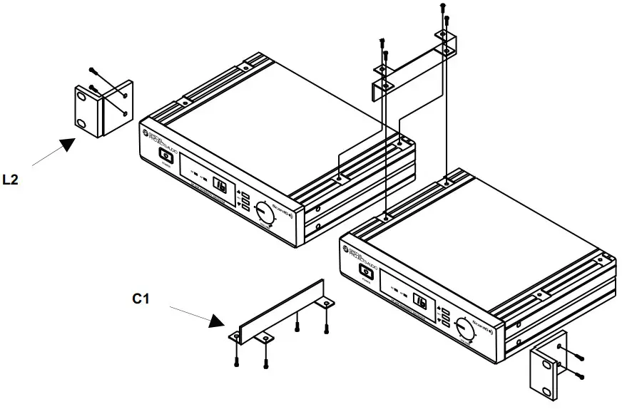 GALAXY AUDIO evo True Wireless Fitness Transmitter - Rackmounting