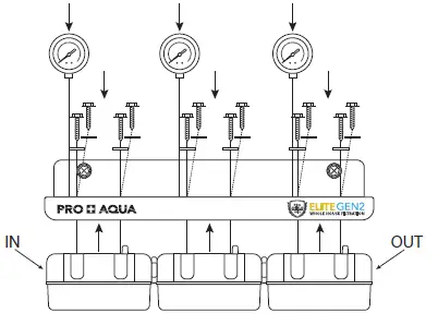 PRO AQUA BNDL-WEL-RO ELITE Well Water Filtration fig 11