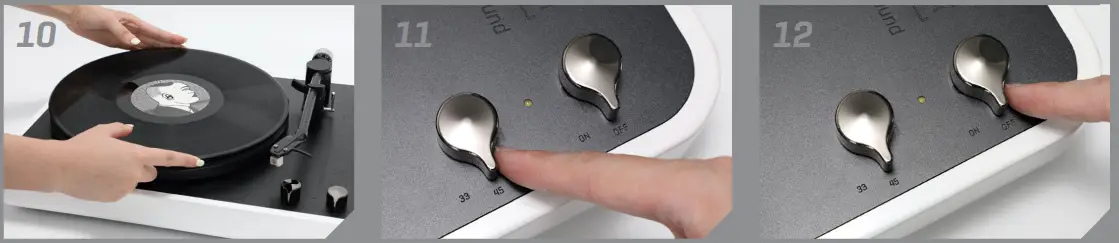 TRETTITRE T LP8 Bluetooth Turntable - Fig 2