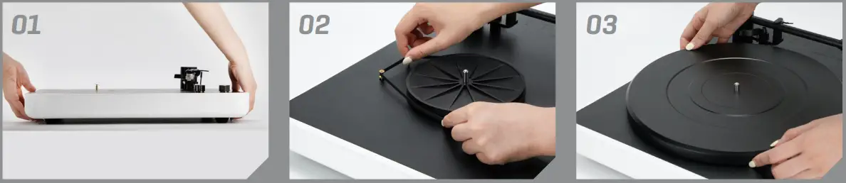 TRETTITRE T LP8 Bluetooth Turntable - Fig 2