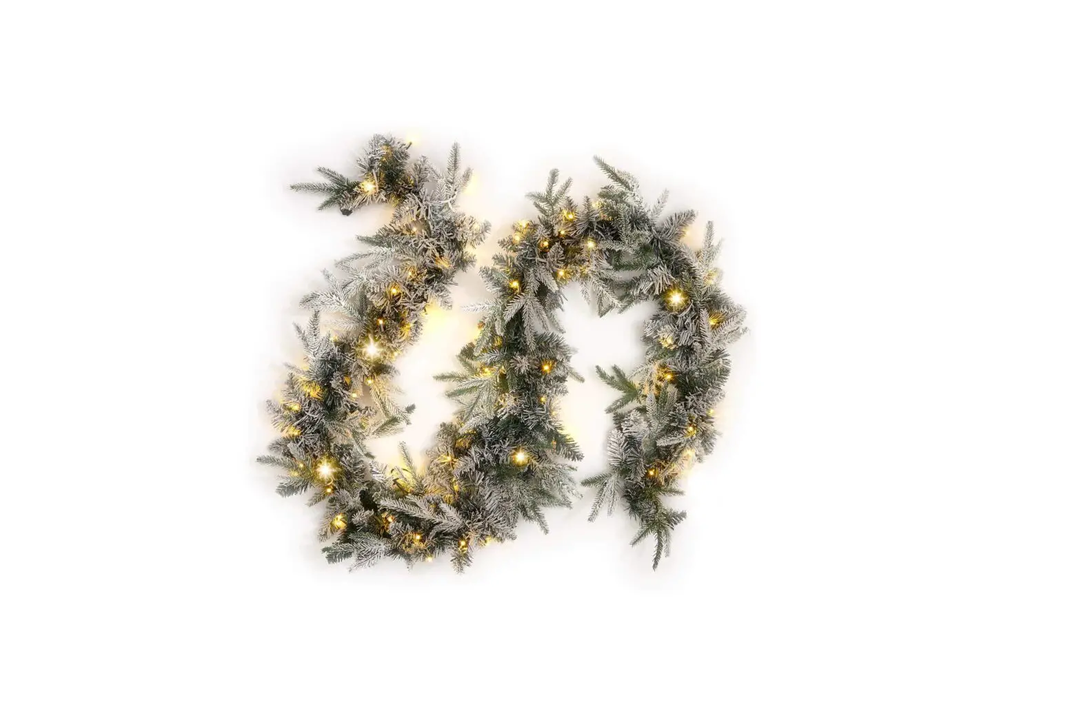 Ge Lighting Cfpd I-100-2f-0.34 Deluxe Decorated Flocked Branch Garland Instruction Manual