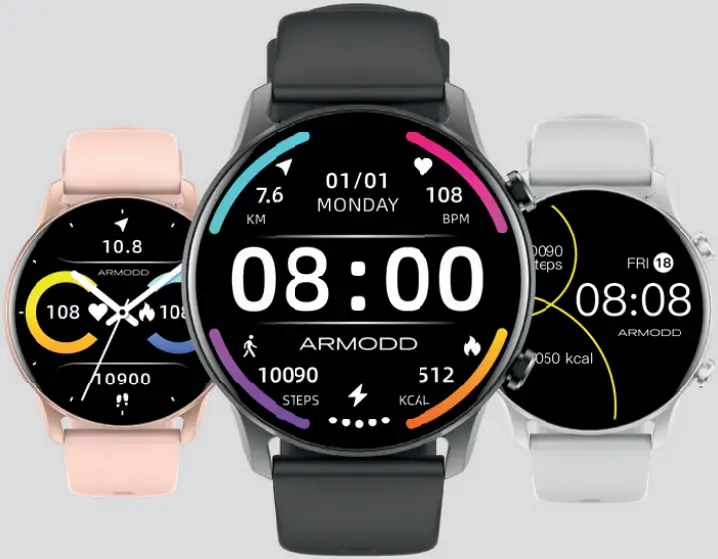 ARMODD Roundz 4 Rose Gold Smartwatch 02