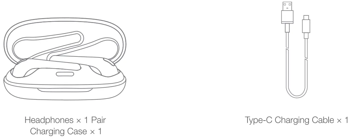 xiaomi 1 MORE ComfoBuds True Wireless Headphones - fig 1