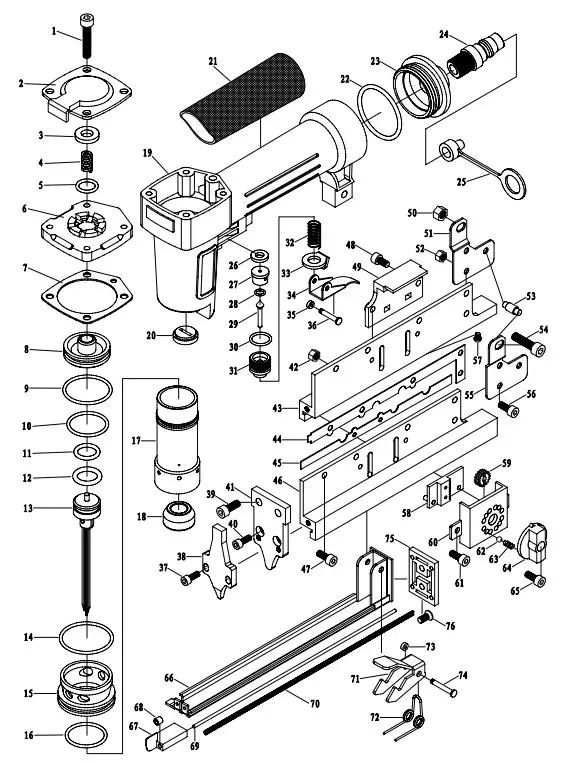 BANKS 4143 23 Gauge Pin Nailer - 5